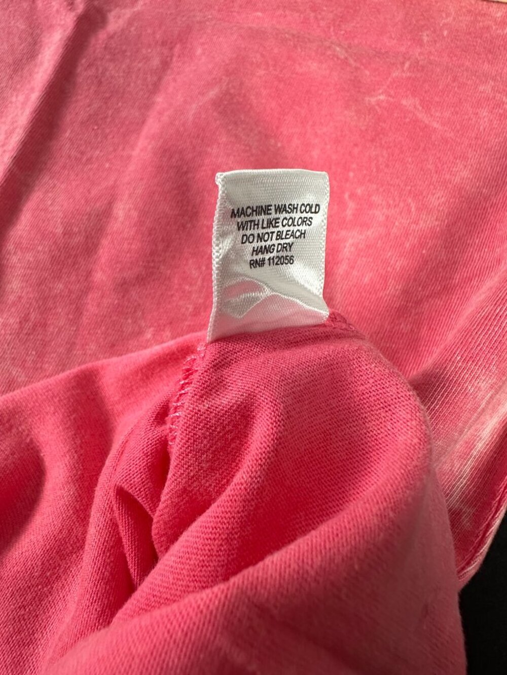 Zenana Pink 100% Cotton Tee NWT Size 2X - Picture 9 of 10